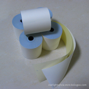 2 Ply  Carbonless Paper Roll 76*70mm